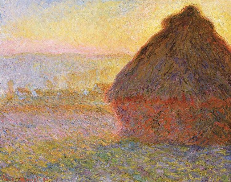 Claude Monet Haystacks, France oil painting art